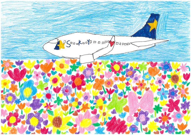 納場小学校1年藤田侑杏