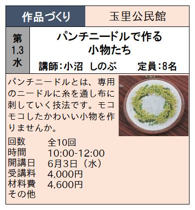 パンチニードル パンチニードル