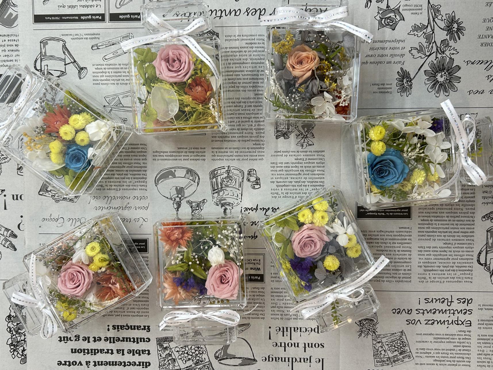 プリザーブドフラワー作品例3 プリザーブドフラワー作品例3