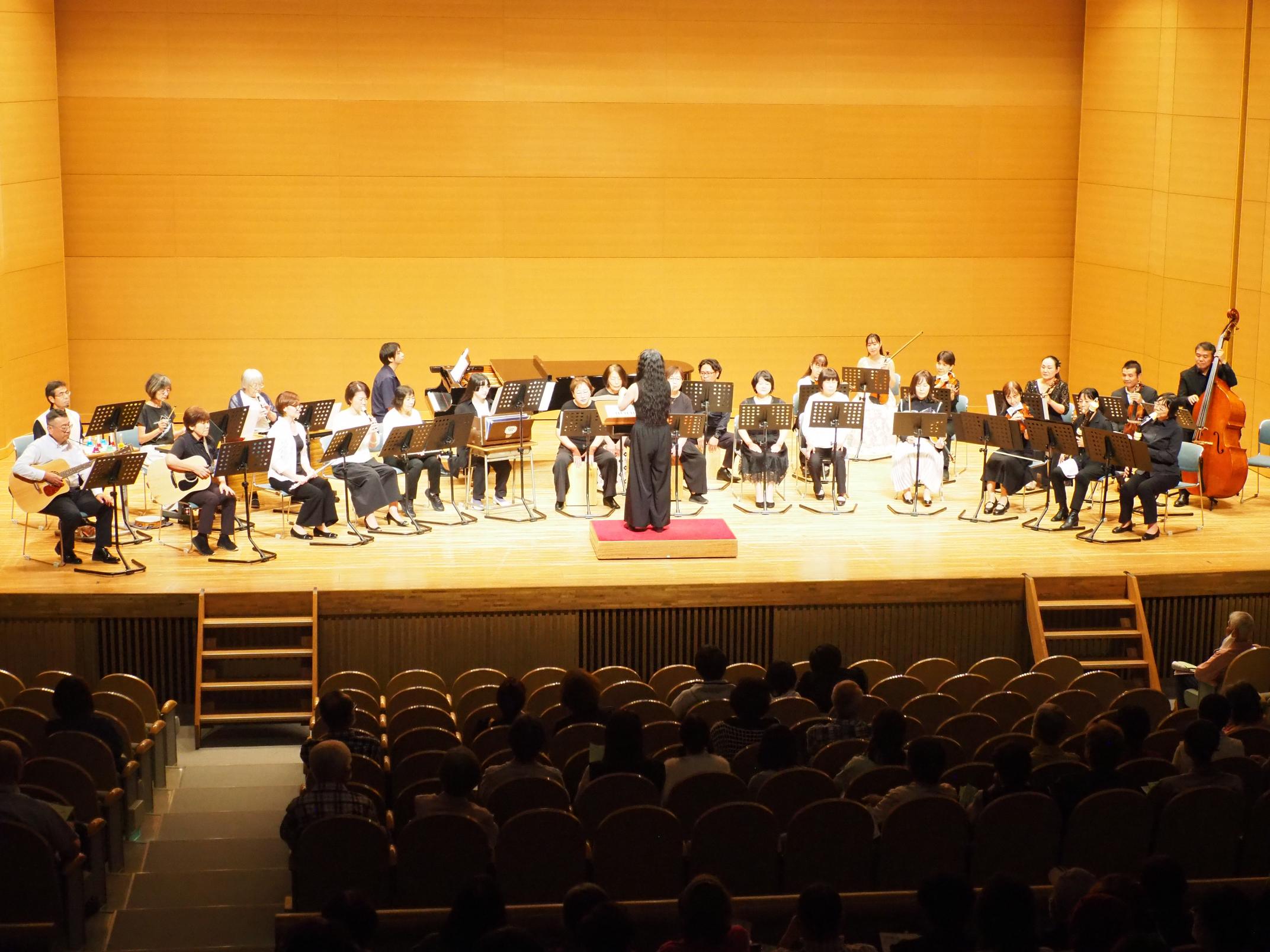 ボレロを演奏している様子