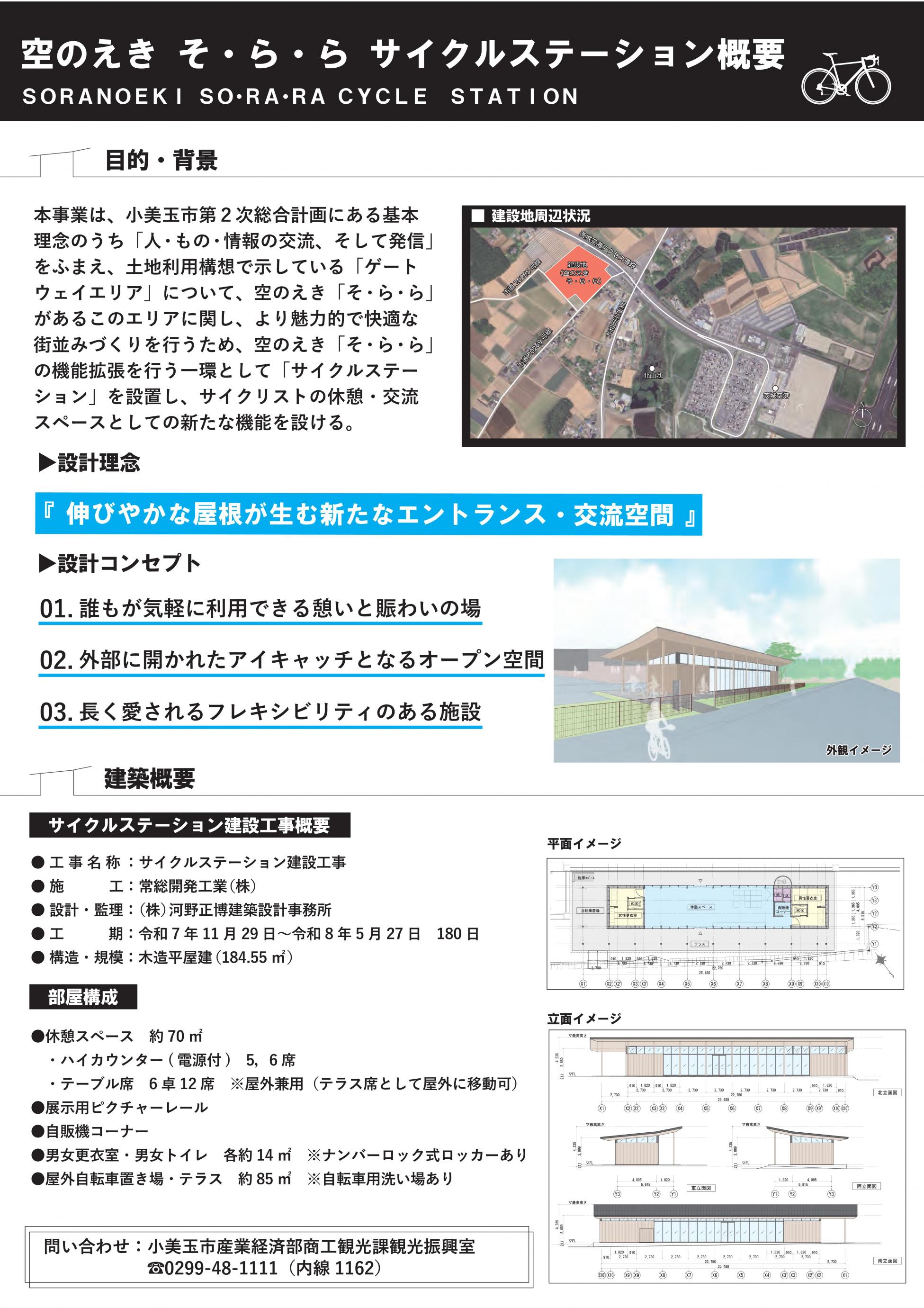 そららサイクルステーション概要